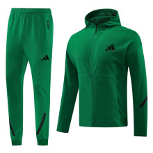 2025 AD~ Green Zipper Jacket Tracksuit