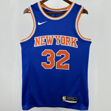 2025 NY Knicks TOWNS  #32 Blue City Edition NBA Jerseys
