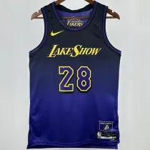 2025 Lakers HACHIMURA #28 City Edition NBA Jerseys