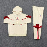 2025 BFC Beige Zipper Jacket Tracksuit