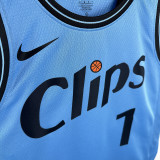 2025 Clippers HARDEN #1 Blue NBA Jerseys