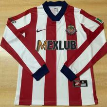 1996/97 Chivas Home Retro Long Sleeve Soccer Jersey