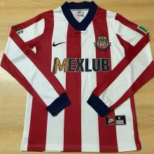 1996/97 Chivas Home Retro Long Sleeve Soccer Jersey