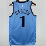 2025 Clippers HARDEN #1 Blue NBA Jerseys