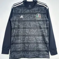 2019/20 Mexico Black Long Sleeve Soccer Jersey