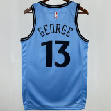 2025 Clippers GEORGE #13 Blue NBA Jerseys