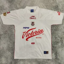 2000/01 Deportivo Toluca Away White Retro Soccer Jersey 托卢卡