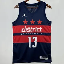 2025 Wizards POOLE #13 Sapphire Blue NBA Jerseys