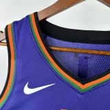 2025 Suns BOOKER #1 Purple City Edition NBA Jerseys