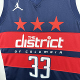 2025 Wizards KUZMA #13 Sapphire Blue NBA Jerseys