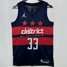 2025 Wizards KUZMA #13 Sapphire Blue NBA Jerseys