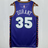2025 Suns DURANT #35 Purple City Edition NBA Jerseys