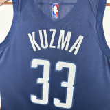 2025 Wizards KUZMA #13 Sapphire Blue NBA Jerseys