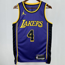2025 Lakers KNECHT#4 City Edition NBA Jerseys