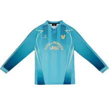 2024/25 Venezia FC Third Blue Fans Long Sleeve Soccer Jersey