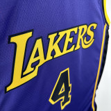 2025 Lakers KNECHT#4 City Edition NBA Jerseys