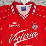1999/2000 Deportivo Toluca Home Red Retro Soccer Jersey 托卢卡