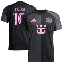 MESSI #10 Inter Miami 1:1 Quality Away Black Fans Jersey 2025/26 ★★