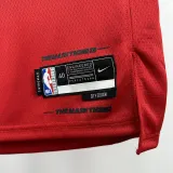 2025 Miami Heat ADEBAYO #13 Red City Edition NBA Jerseys 热压