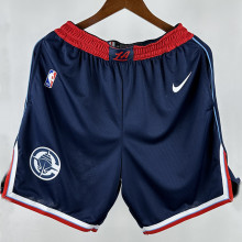 2025 clippers Blue NBA Cotton Pants