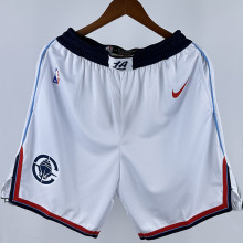 2025 clippers White NBA Cotton Pants