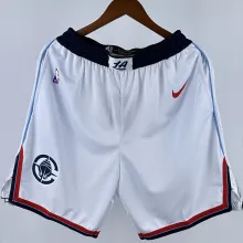 2025 clippers White NBA Cotton Pants