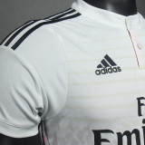 2014/15 RM Home White Retro Player Version Soccer Jersey 球员版