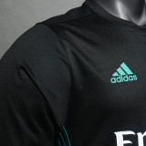 2017/18 RM Away Retro Player Version Long Sleeve Jersey 球员版