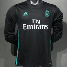 2017/18 RM Away Retro Player Version Long Sleeve Jersey 球员版