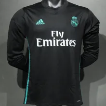 2017/18 RM Away Retro Player Version Long Sleeve Jersey 球员版