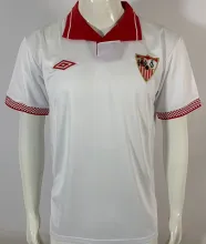 2012/13 Sevilla FC Home White Retro Soccer Jersey