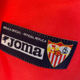 2003/04 Sevilla FC Away Red Retro Soccer Jersey