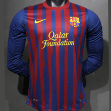 2011/12 BA Home Retro Long Sleeve Player Version Soccer Jersey