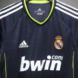 2010/11 RM Away Black Retro Long Sleeve Player Version Jersey 球员版