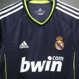 2010/11 RM Away Black Retro Long Sleeve Player Version Jersey 球员版