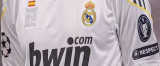 2009/10 RM White Home Retro Long Sleeve Jersey