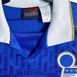 1995 Italy Home Blue Retro Soccer Jersey