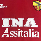 1998/99 Roma Red Home Retro Long SLeeve Soccer Jersey