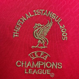 2005 LFC Home Champions Retro Long Sleeve Soccer Jersey