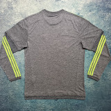 2015/16 RM Away Grey Retro Long Sleeve Soccer Jersey