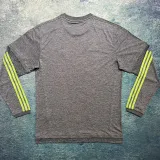 2015/16 RM Away Grey Retro Long Sleeve Soccer Jersey