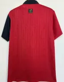 1996 Spain Home Red Retro Soccer Jersey