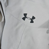 2025 UA Cotton Thickened Warm Grey Outdoor Jacket #A803加棉冲锋衣