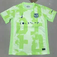 2024/25 BA 1:1 Quality Third Green Fans Soccer Jersey  胸前 长 广告