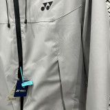 2025 Yonex Cotton Thickened Warm Grey Outdoor Jacket #A804加棉冲锋衣