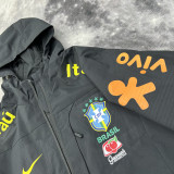 2025 Brazil Black Outdoor Jacket #102冲锋衣
