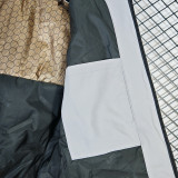 2025 UA Cotton Thickened Warm Grey Outdoor Jacket #A803加棉冲锋衣
