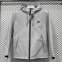 2025 Yonex Cotton Thickened Warm Grey Outdoor Jacket #A804加棉冲锋衣