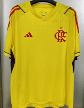 2025 Flamengo Limited Edition Goalkeeper Yellow Soccer Jersey