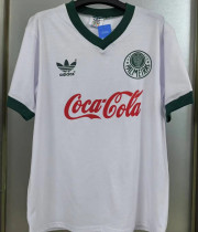 1989 Palmeiras Away White Retro Jersey
